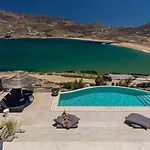 וילה Barbarossa - Elegant Beachfront Retreat With Heated Pool & Outdoor Gym