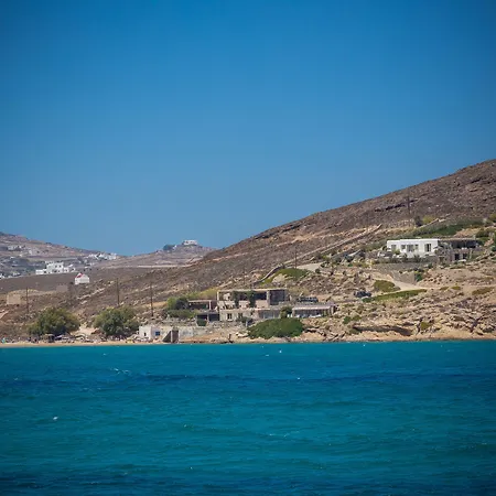 Barbarossa - Elegant Beachfront Retreat With Heated Pool & Outdoor Gym Villa Ftelia (Mykonos)