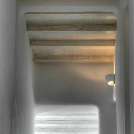 ヴィラ Barbarossa - Elegant Beachfront Retreat With Heated Pool & Outdoor Gym Ftelia (Mykonos)