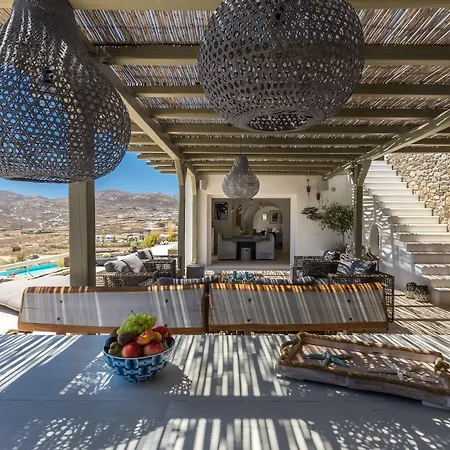 Villa Barbarossa - Elegant Beachfront Retreat With Heated Pool & Outdoor Gym Fteliá